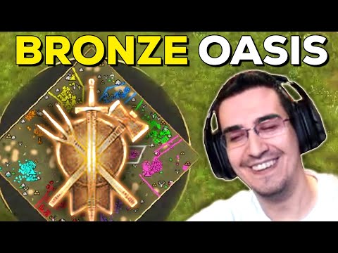 8 Bronze & Silver Player FFA on Oasis in AOE4!