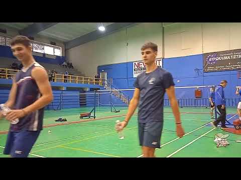 FINAL MD OPEN SIDIROKASTRO  KOLOMPRATSIDIS RAKITZIS VS ANASTASIOU PEGIOS