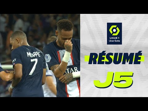 Résumé 5ème journée - Ligue 1 Uber Eats / 2022-2023