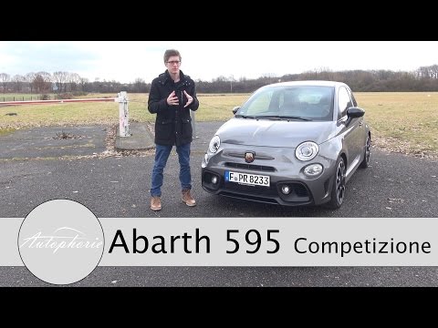 2017 ABARTH 595 Competizione Test / 1.4-Liter Turbomotor mit 180 PS Review - Autophorie