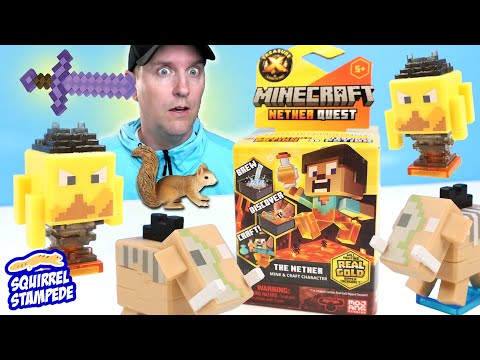 Treasure X Minecraft Nether Quest Fire Resistance or Leaping Potion Discover Review