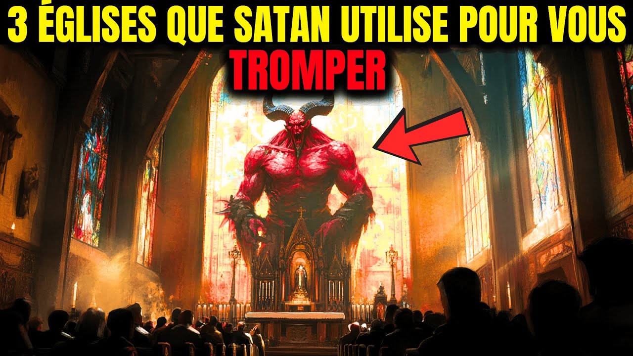 N'ENTREZ JAMAIS dans ces trois ÉGLISES, elles sont des OUTILS DIABOLIQUES !