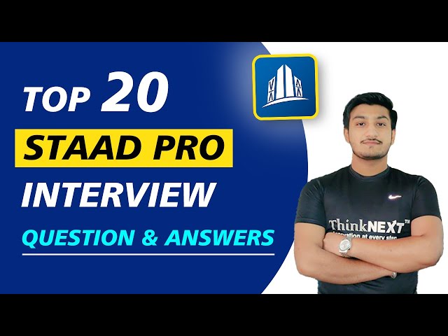 Essential STAAD Pro Interview Questions for Civil Engineers | Galaxy.ai