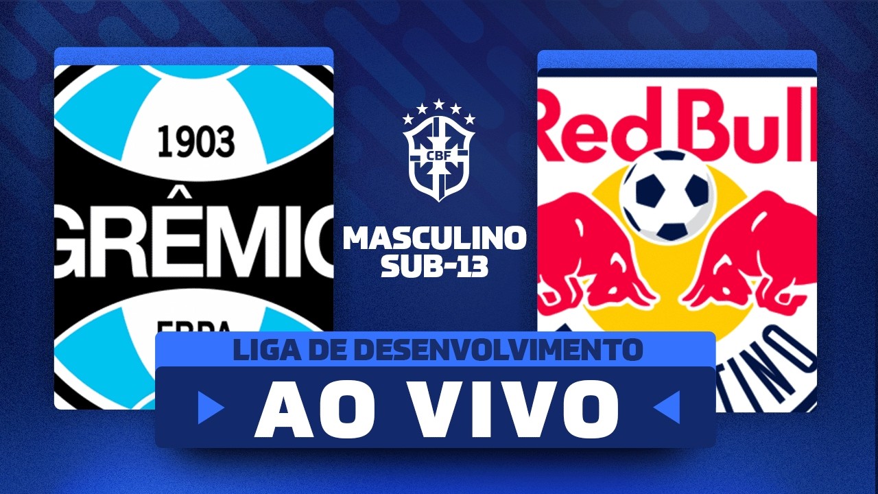 JOGO COMPLETO: GRÊMIO x RB BRAGANTINO | LIGA DE DESENVOLVIMENTO MASCULINA SUB-13