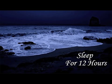 Pleasant Sleep with Ocean Sounds From Arrifana Beach, Deep Sleeping With Waves For 12 Hours