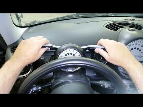 Mini Cooper Mini One How to Remove or Swap Dash Trim