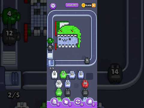 Pixel Flow Level 2431 Walkthrough