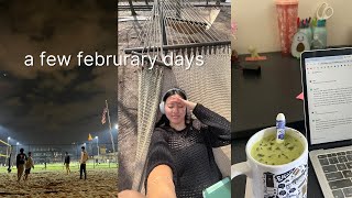 days in the life ​at emory | classes, going to georgia tech, tai chi, playing sand volleybal