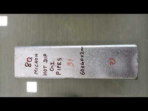 Hot Dip Galvanised Square Pipe