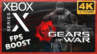 [4K] Gears of War / Xbox Series X Gameplay / FPS Boost 60fps !