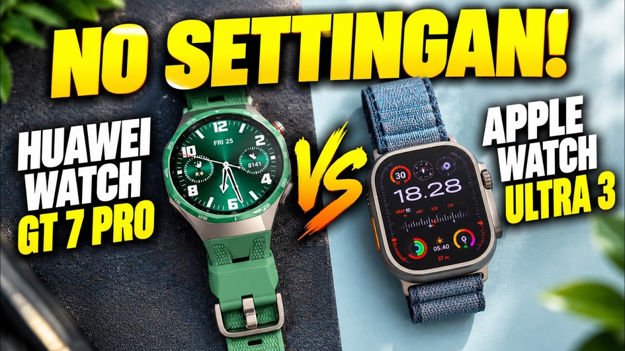 Smartwatch yg Cuma Sepertiga Harga Apple Watch Ultra 3, Tapi Lebih Bagus⁉️ Huawei Watch GT 7 Pro