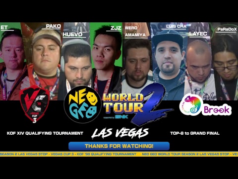 KOF XIV Tournament (Top-8) -  NGWT2 Las Vegas Stop @Vegas Cup 3 Neo Geo World Tour Season 2