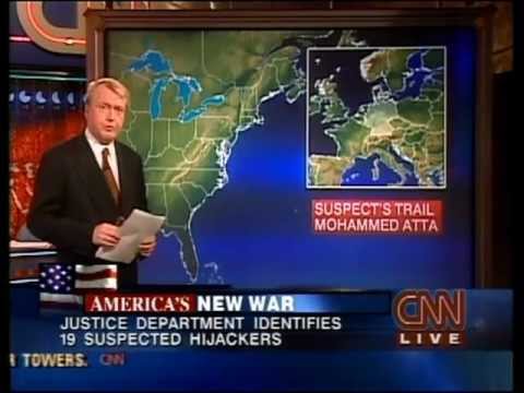 CNN 9/11 LIVE TV Coverage (9/14/01) 1:45 P.M - 2:00 P.M