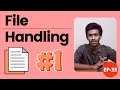 File Handling In C Part 1 C Programming Ep 35 Tamil Code Io