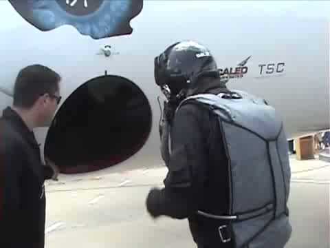 whiteknighttwo cockpit and interior