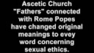 What does fornication mean in the Bible; Latin Greek and Hebrew origin