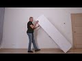 Malmo Three Shelf Four Drawer Walk In Wardrobe Module Assembly Video
