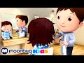 Going To The Hairdresser LBB Songs Learn With Little Baby Bum Nursery Rhymes Moonbug Kids