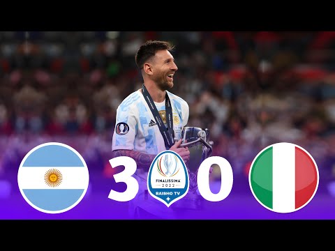 Argentina-Italy 3×0 Finalsima 2022 high quality 1080p Arabic commentary