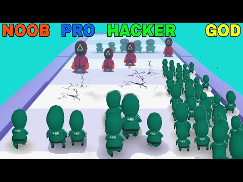 NOOB vs PRO vs HACKER vs GOD in Giant Blob Runner