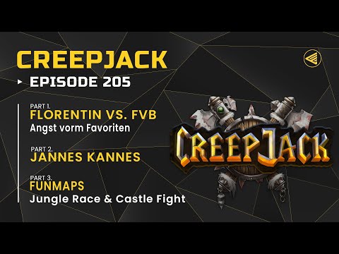 [DE] BRO! Florentin vs. FVB | Creepjack 205 - Warcraft 3