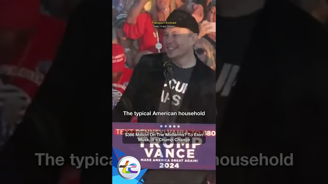 $366 Million On The Midterms? To Elon Musk, It's Chump Change