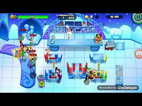 Diner Dash level 194 Bintang 3 - GRILL 'N' CHILL