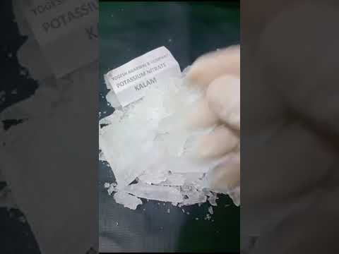 Potassium Nitrate Crystal