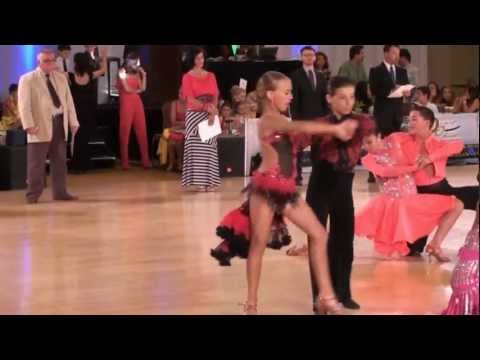 Matteo Laudati & Katherine Sulimov   Palm Desert Classic 2012   Jr 1 Latin Final