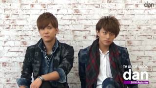 Yutaka Kobayashi and Masaru Mizuno (BOYS AND MEN) - 「映画公開！」／TVガイドdan vol.12