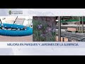 Mejora en parques, plazas y jardines de La Albericia