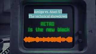 Retro Radioshow: Amiga VS Atari ST - a technical deep dive #commodore #amiga #atarist