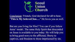 The Inauguration of Jesus' Ministry (Matthew 3:13-17) Rev. Robert Hale | 2026.04.26