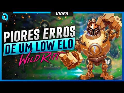 ERROS de NOOB que te PRENDEM no LOW ELO no WILD RIFT