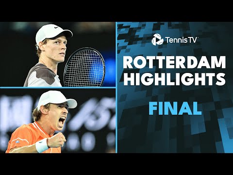 Jannik Sinner vs Alex De Minaur For The Title! ???? | Rotterdam 2024 Final Highlights