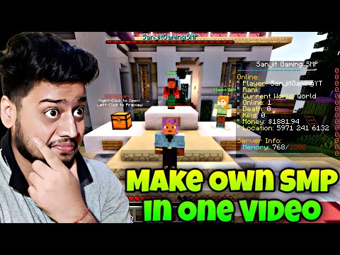 How To Make Your Own SMP Aternos | Making Aternos Best SMP in One Video | Aternos Server Full Setup