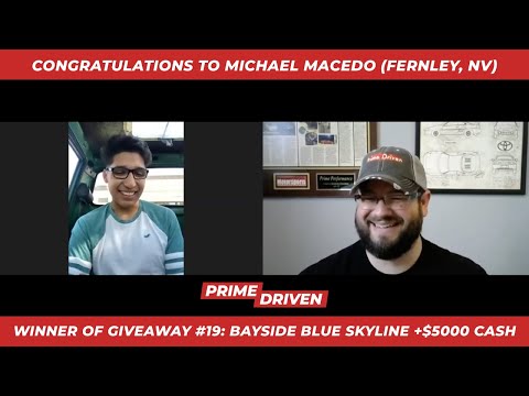 PRIMEDRIVEN Bayside Blue Skyline #19 WINNER!