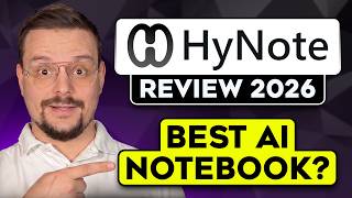 HyNote AIレビュー - 2026年版 | 仕事に最適なAIノートはこれ？