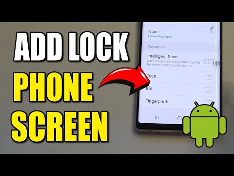 How to Add Face ID & Fingerprint LOCK Screen on Samsung Phone (Best Method)