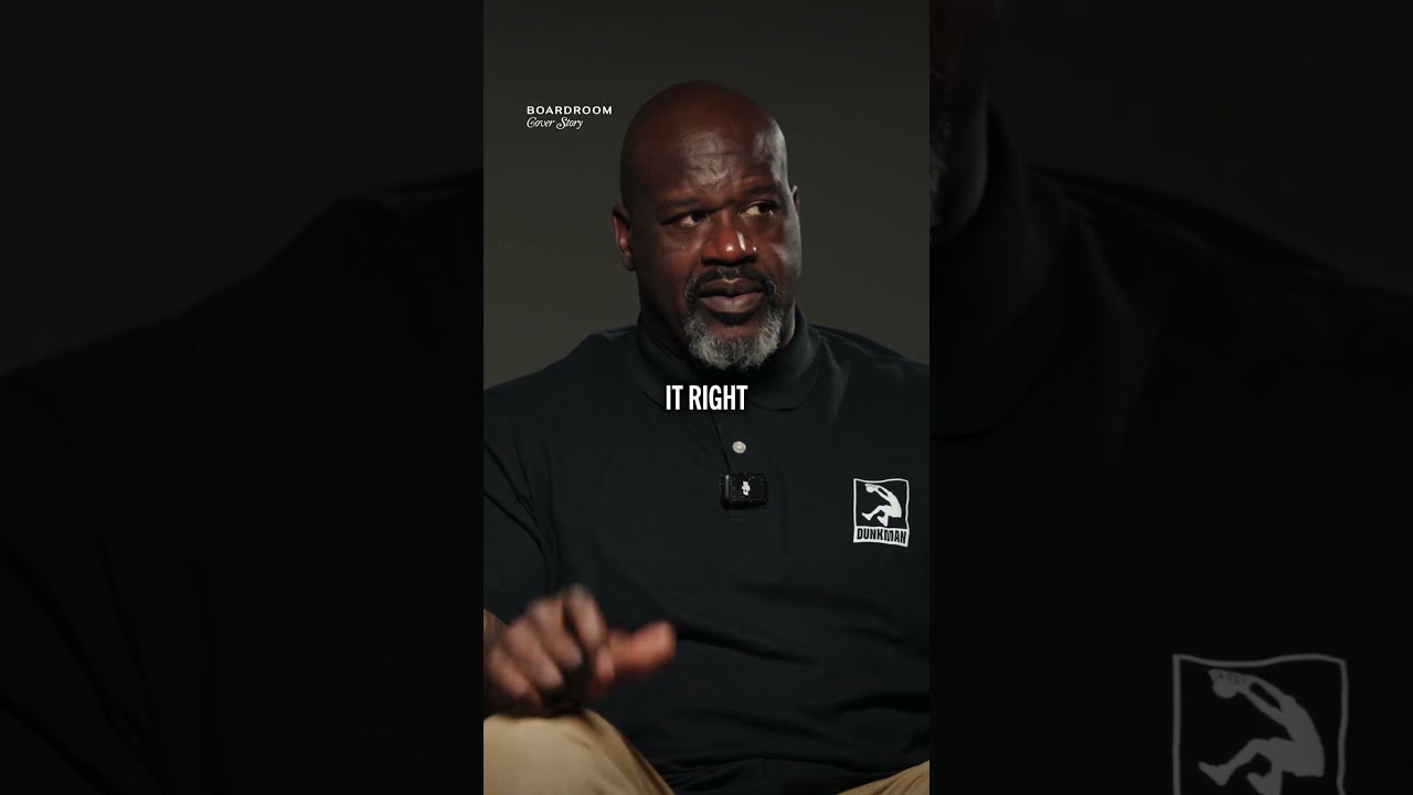 Shaq reveals how he wants to be remembered in 50 years #shaq #basketball #nba