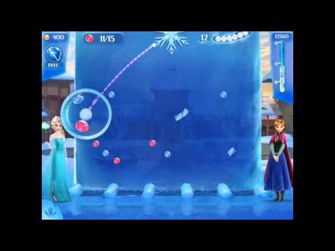 Frozen Free Fall 2 - Walkthrough Level 2