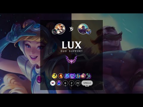 Lux Support vs Braum - KR Master Patch 12.19