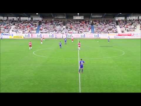 Gol de Ulloa (2-2) en el Ponferradina - UD Almería Jornada 6