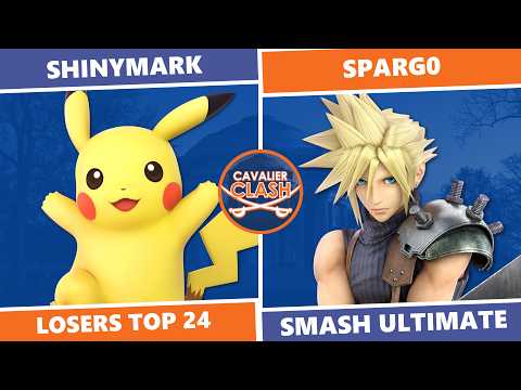 Cavalier Clash 7: Losers Top 24 - ShinyMark (Pikachu) Vs. Sparg0 (Cloud) SSBU