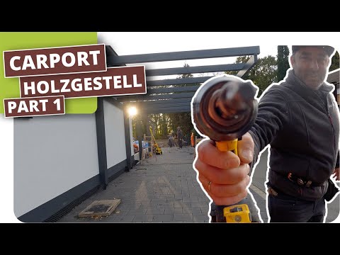 Carport aufbauen