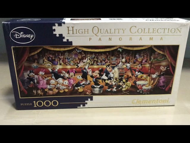 Vídeo relacionado con Clementoni - Puzzle Adulto 1000 Piezas Walt Disney Nightmare Before Xmas Compact Box, Walt Disney, 37060