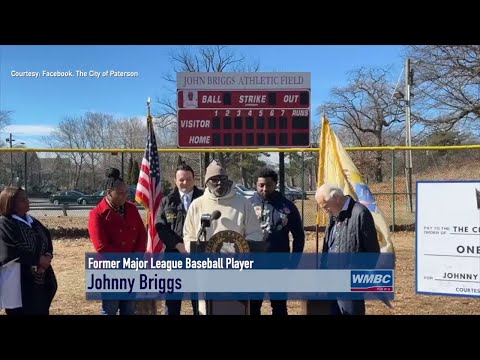 NJ Paterson Johnny Briggs Little League Baseball Field Restoration