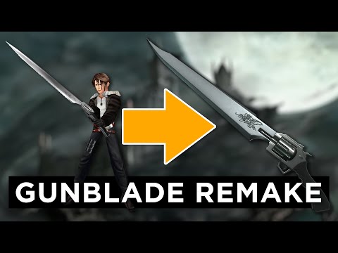 I remade Squall's GUNBLADE!