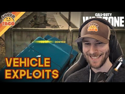 chocoTaco Loves the Vehicle Exploits ft. chun and Boom - COD Warzone Gameplay