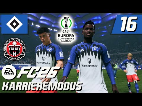 EA FC 26 HSV KARRIERE #16 🔥 PLAYOFFS CONFERENCE LEAGUE 🌍